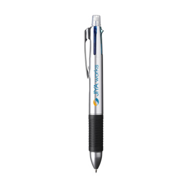 Logo trade promotional product photo of: Quintet 5-in-1 pen pencil