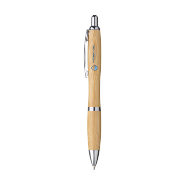 Logo trade corporate gifts picture of: Athos Bamboo pen