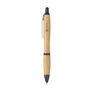 Logo trade promotional items image of: Athos Bamboo pen