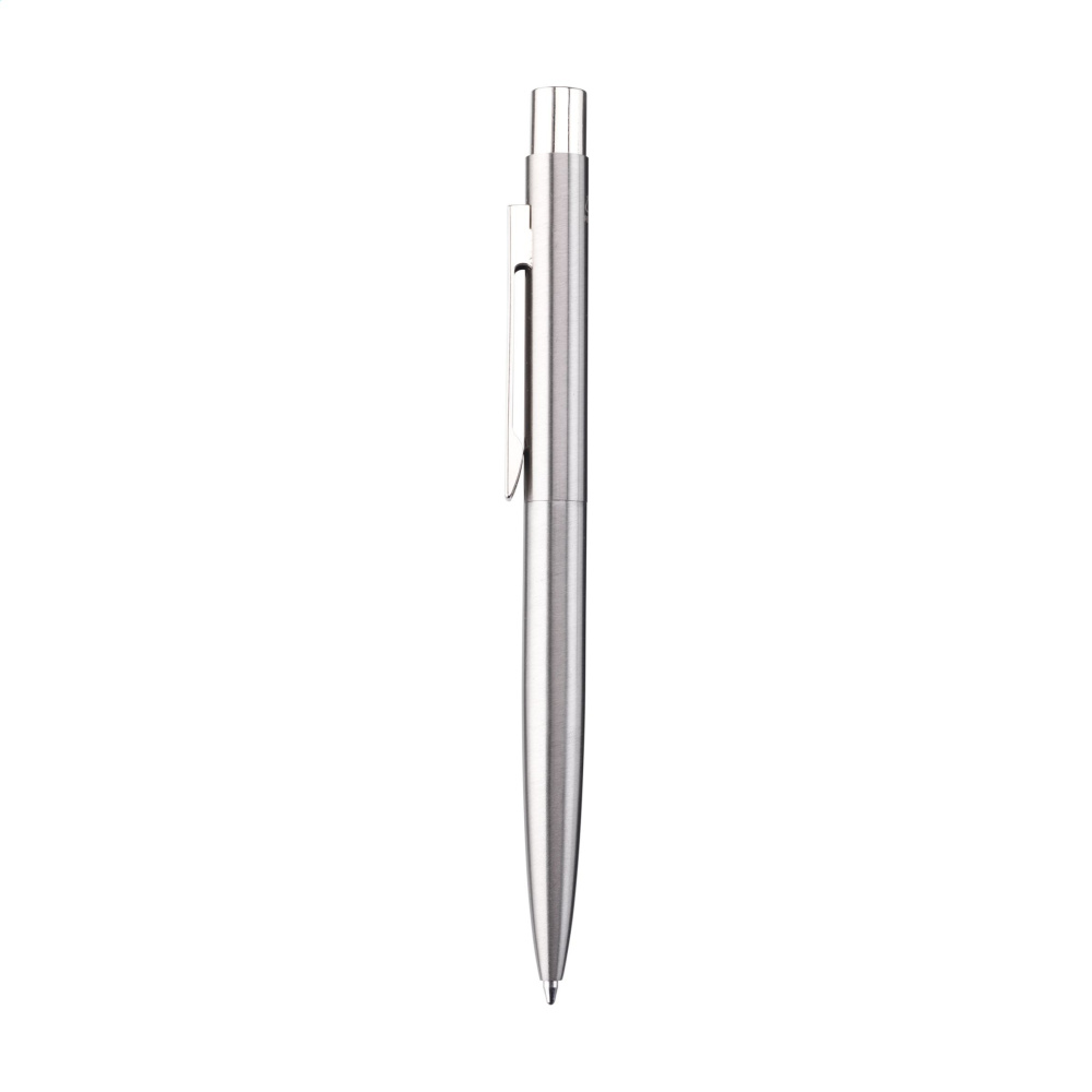 Logo trade promotional item photo of: Bellamy Pen Recycled Stainless Steel