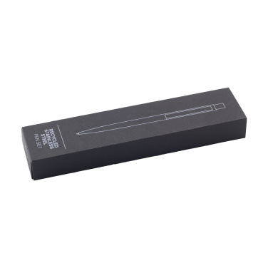 Logo trade advertising products picture of: Bellamy Pen Recycled Stainless Steel