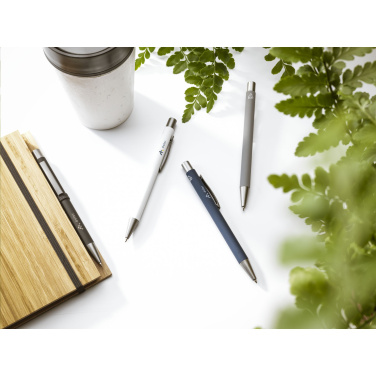 Logotrade promotional gift picture of: Brady Soft Touch Recycled Alu pens