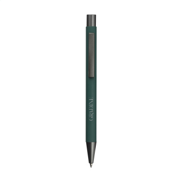 Logo trade promotional products image of: Brady Soft Touch Recycled Alu pens