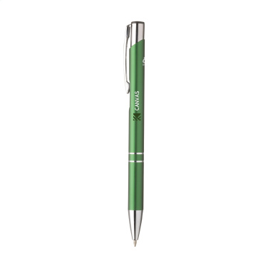 Logo trade business gifts image of: Ebony Recycled Alu pens