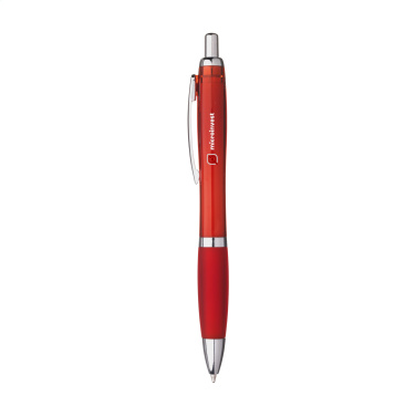 Logotrade corporate gift picture of: Athos Solid GRS Recycled ABS pen