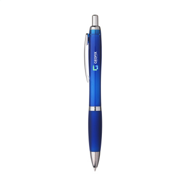 Logotrade promotional giveaway image of: Athos Solid GRS Recycled ABS pen