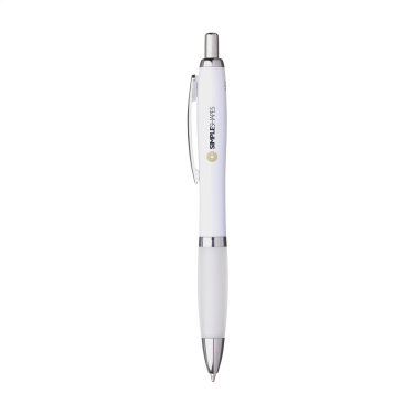 Logo trade business gift photo of: Athos Trans GRS Recycled ABS pen