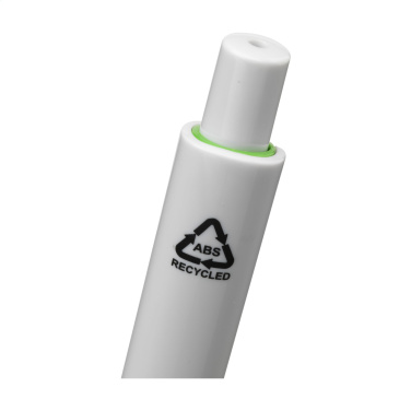 Logo trade promotional products image of: Vista GRS Recycled ABS pen