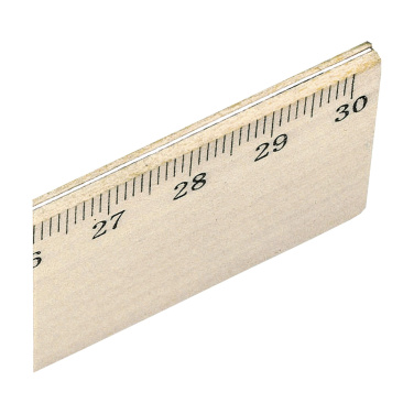 Logo trade promotional gifts image of: WoodRuler