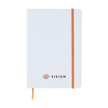 Logo trade promotional product photo of: WhiteNote A5 Paper notebook