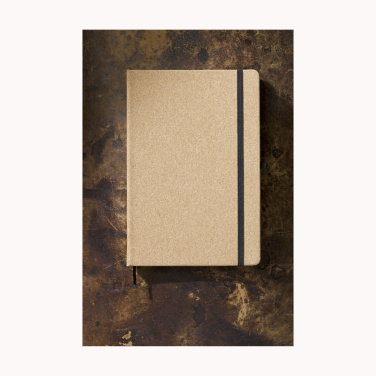 Logo trade corporate gifts image of: CorkNote A5 Paper notebook