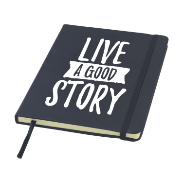 Logotrade corporate gift image of: BudgetNote A5 Blanc Paper notebook
