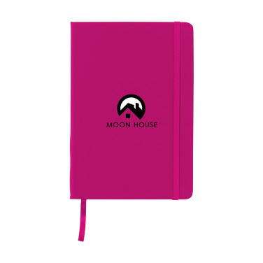 Logotrade promotional product picture of: BudgetNote A5 Blanc Paper notebook