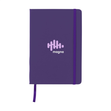 Logo trade promotional giveaways image of: BudgetNote A5 Lines Paper Notebook