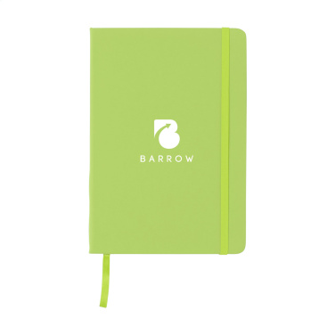Logo trade promotional item photo of: BudgetNote A5 Lines Paper Notebook