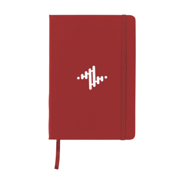Logotrade promotional product picture of: BudgetNote A5 Lines Paper Notebook