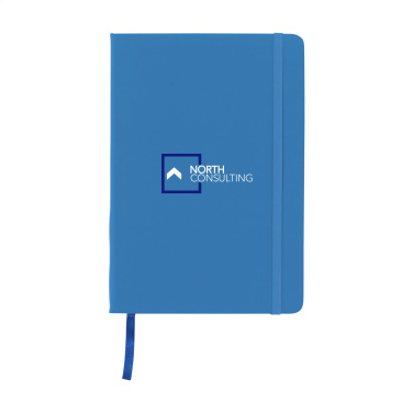 Logo trade promotional merchandise image of: BudgetNote A5 Lines Paper Notebook