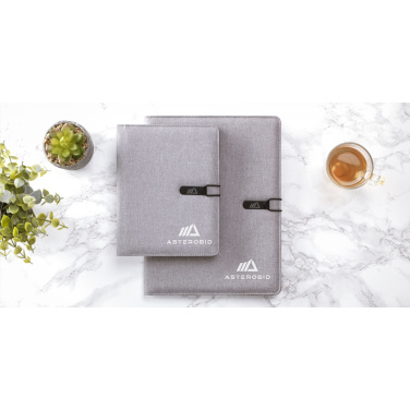 Logo trade promotional gifts image of: Quest Portfolio RCS RPET A4  document folder