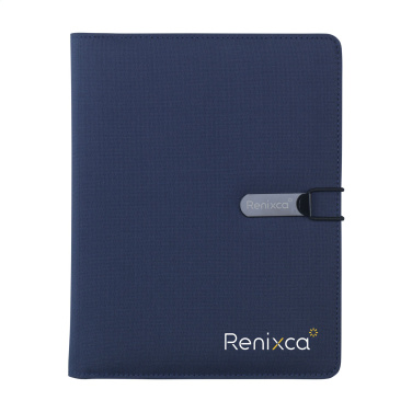 Logo trade promotional giveaways image of: Quest Portfolio RPET A5 document folder