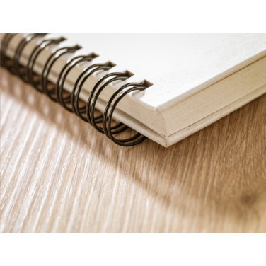 Logo trade promotional giveaways image of: Milk-Carton Wire-O Paper Notebook A5