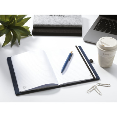 Logo trade promotional merchandise photo of: Felty GRS RPET Paper Notebook A5