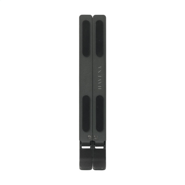 Logo trade promotional gifts image of: Standby GRS Recycled Alu Laptop Stand