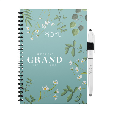 Logo trade advertising products image of: MOYU Erasable Stone Paper Notebook Custom SoftCover