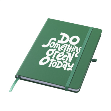 Logotrade promotional gifts photo of: Recycled GRS PU Paper Notebook A5