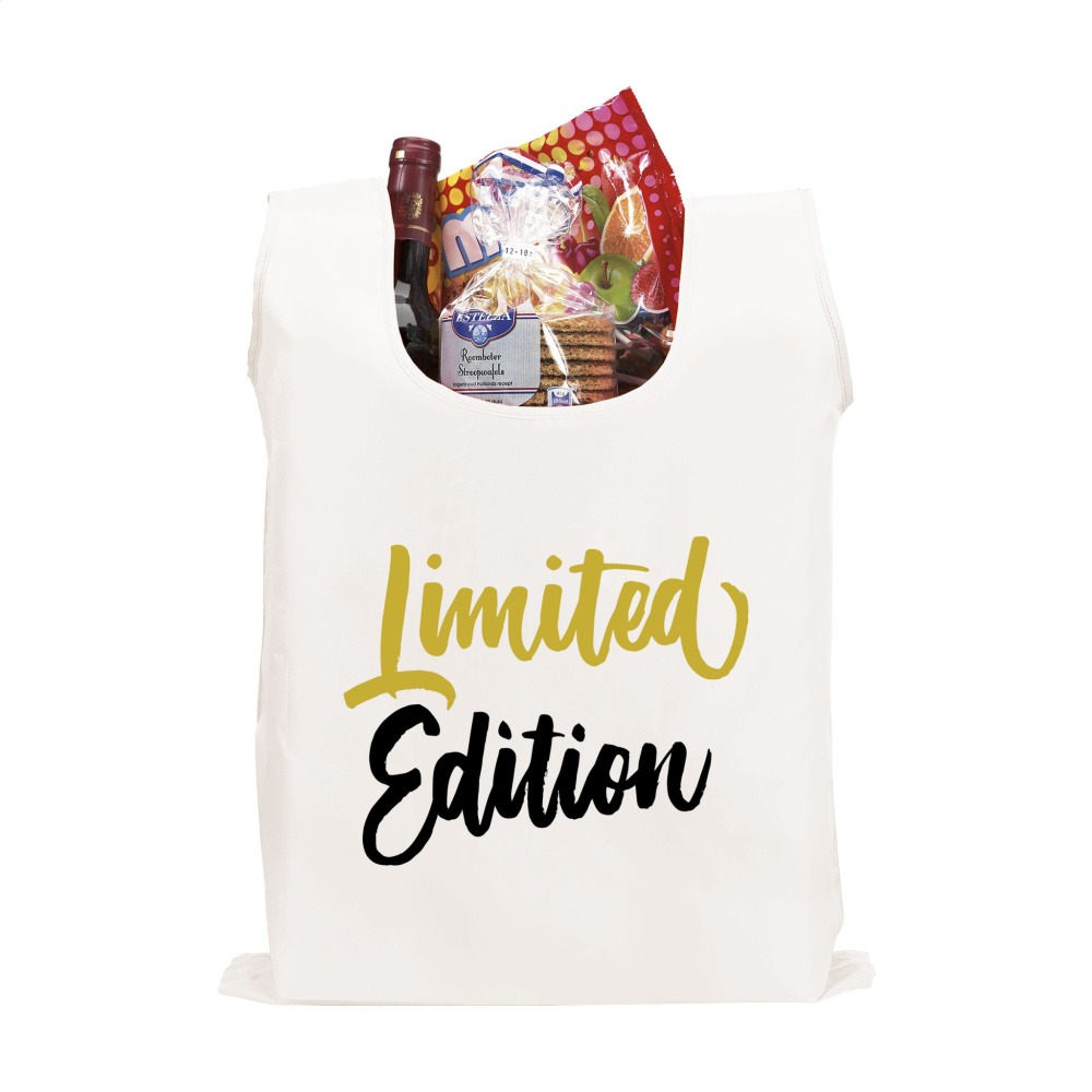 Logo trade corporate gifts image of: ShopEasy foldable shoppingbag