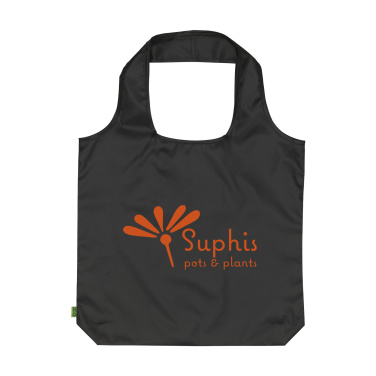 Logo trade corporate gifts picture of: GRS RPET Shopper foldable shopping bag