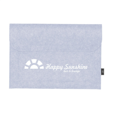 Logo trade promotional giveaways image of: Papillon GRS RPET laptop case