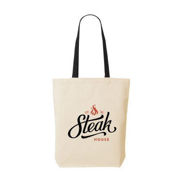 Logo trade promotional merchandise photo of: Canvas Shoppy Colour (220 g/m²) bag