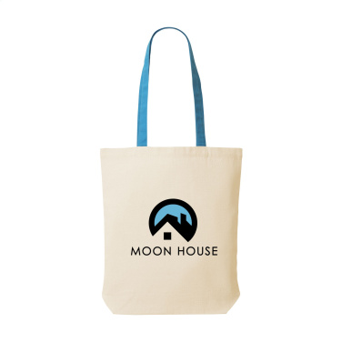 Logo trade promotional items picture of: Canvas Shoppy Colour (220 g/m²) bag