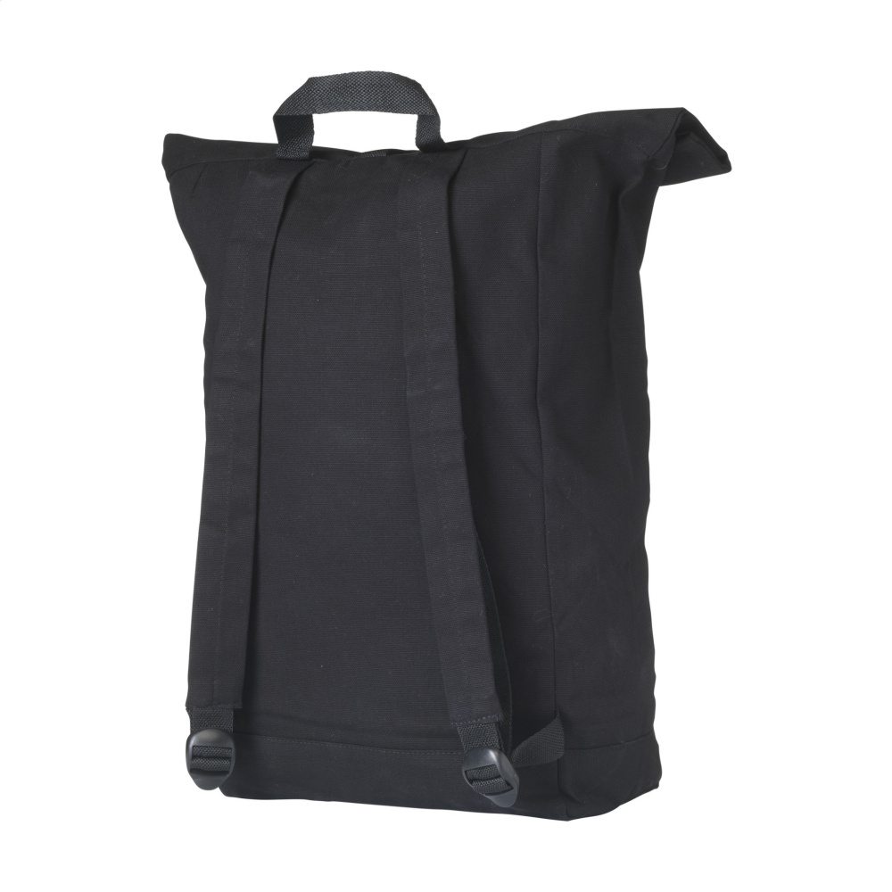 Logo trade promotional giveaway photo of: Nolan Canvas backpack
