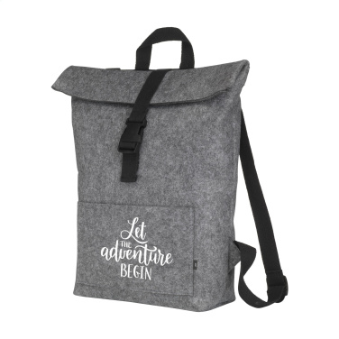 Logotrade corporate gift image of: Nolan GRS RPET Felt backpack