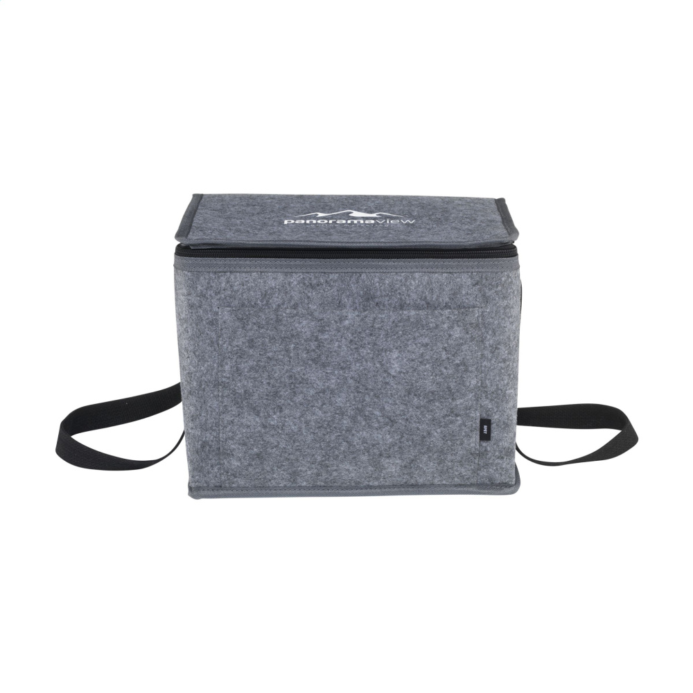Logo trade corporate gift photo of: Keep-it-Cool GRS Felt RPETcooling bag