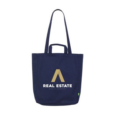 Logo trade promotional products image of: Organic Cotton Canvas GOTS Tote Bag (280 g/m²)