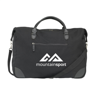 Logo trade corporate gifts image of: Denver Duffle Recycled Canvas travelling bag