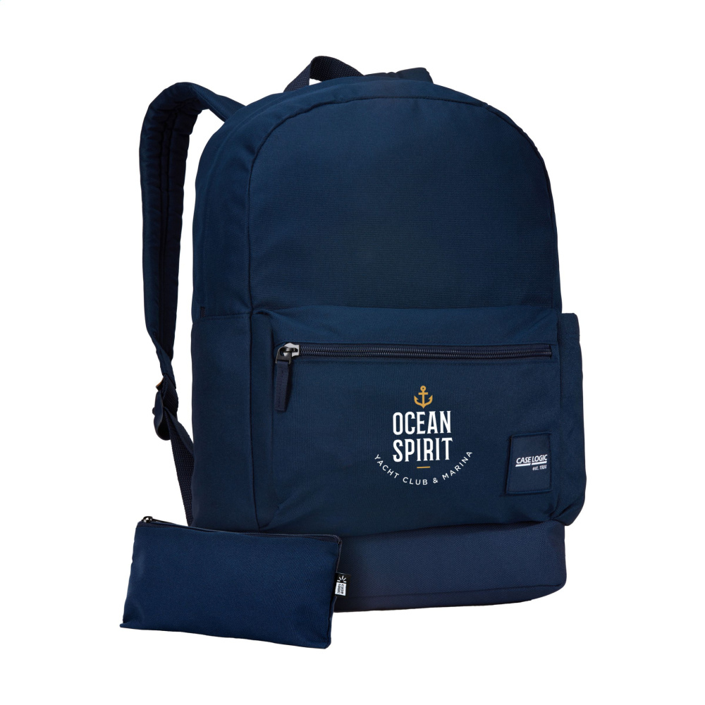Logo trade advertising products image of: Case Logic Commence Recycled Backpack 15,6 inch
