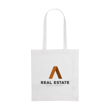 Logo trade promotional products picture of: Colour Square Bag GRS Recycled Cotton (150 g/m²)