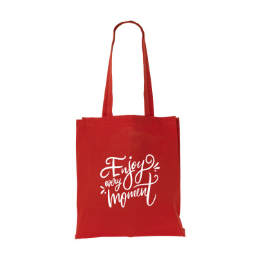Logo trade corporate gift photo of: Colour Square Bag GRS Recycled Cotton (150 g/m²)
