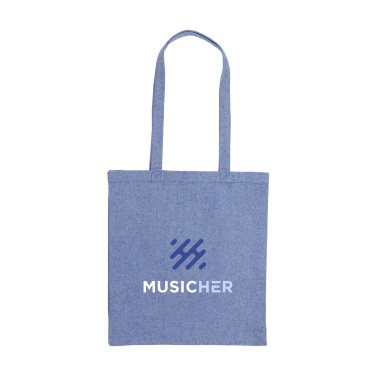Logotrade promotional gift picture of: Melange Shopper GRS Recycled Canvas (280 g/m²) bag