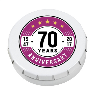 Logo trade promotional merchandise photo of: Mini ClicTin peppermints