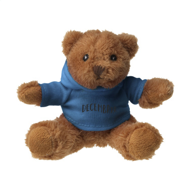Logo trade promotional items picture of: HoodedBear bear cuddle toy