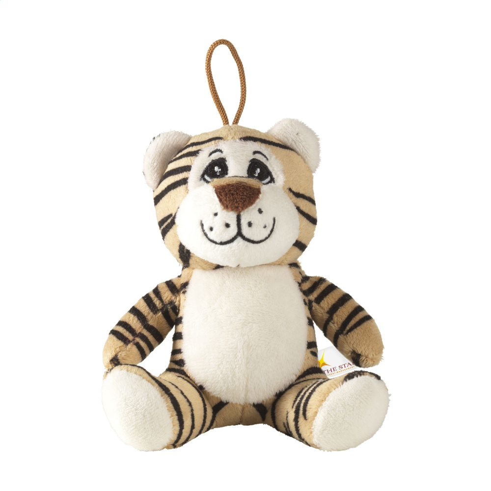 Logotrade advertising product image of: Animal Friend Tiger cuddle toy