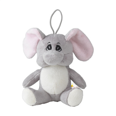 Logo trade promotional products image of: Animal Friend Elephant cuddle toy