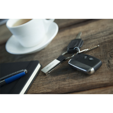 Logo trade promotional giveaways picture of: Palmer keychain