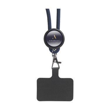 Logotrade promotional giveaway image of: Lace Lanyard GRS RPET 5 mm keycord