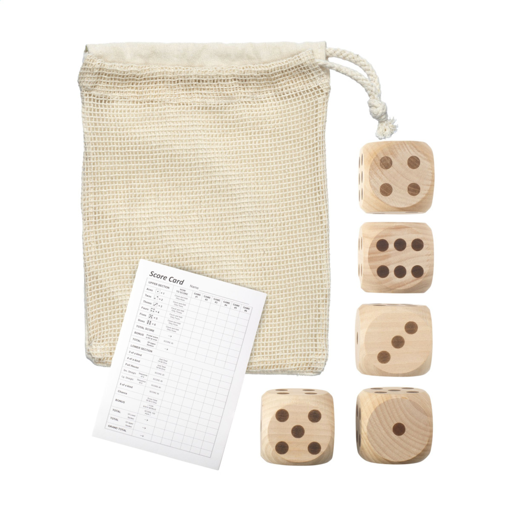 Logo trade promotional product photo of: Outdoor Dice Game