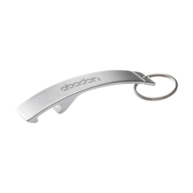 Logotrade business gifts photo of: Alu Opener GRS Recycled keyring